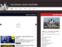 Tablet Screenshot of labelnight.nl